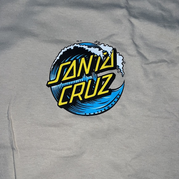 Santa Cruz Exclusive Sand Colored Long Sleeve Shirt - Picture 4 of 11